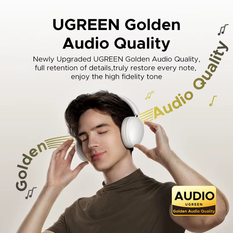 Studio Max2 Wireless Bluetooth Headphones, 80H Playtime, Hifi Stereo over Ear Headphones with Microphone, Bluetooth 5.4