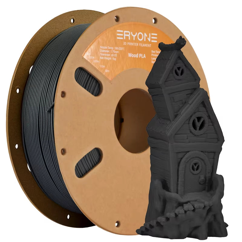 Wood PLA Filament 1KG Diameter 1.75Mm +-0.03Mm for FDM 3D Printer/Pen No Bubble High Quality 3D Printing Materials