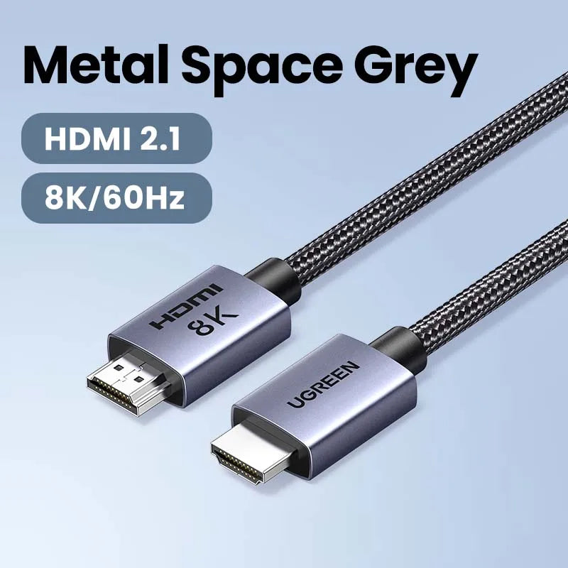 HDMI Cable 8K/60Hz for PS5 Xiaomi TV Box Ultra High Speed Certified 8K@60Hz Cable 48Gbps Dolby Vision HDCP2.3