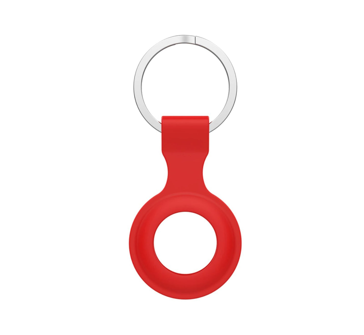 For Apple Airtag Silicone Loop Holder Keyring Carry Case Keychain Pet Luggage UK