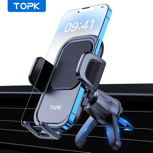 Car Phone Holder Air Vent Mount Cell Phone Holder Car Mount Compatible with Iphone 15 14 13 Pro Max plus All Phones