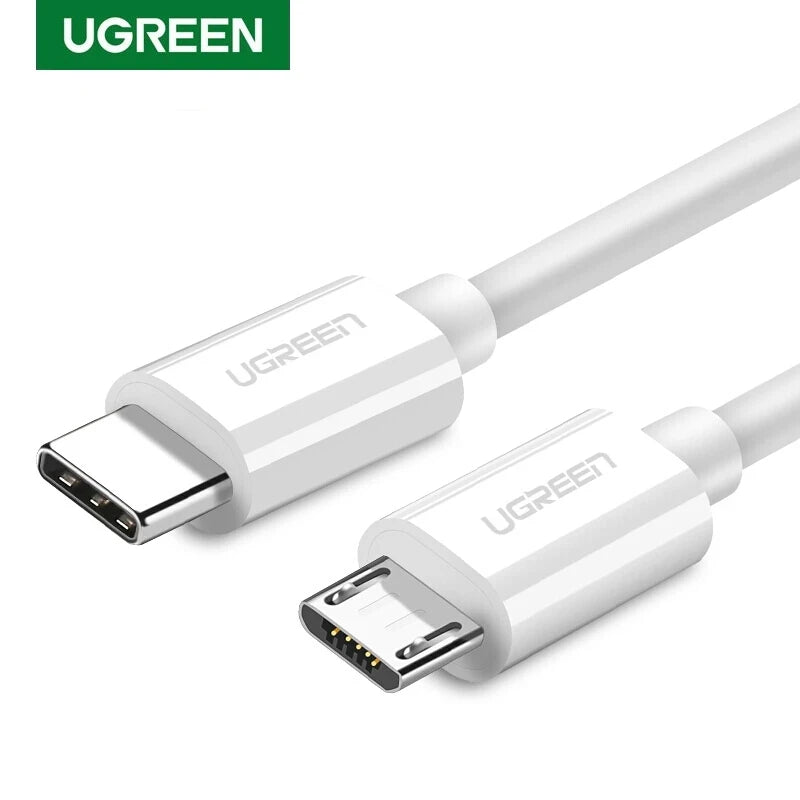 Type C to Micro USB Cable PD Charging Data for Huawei Xiaomi Sony Headphone Jack Notebook Charger OTG Audio Cable Android