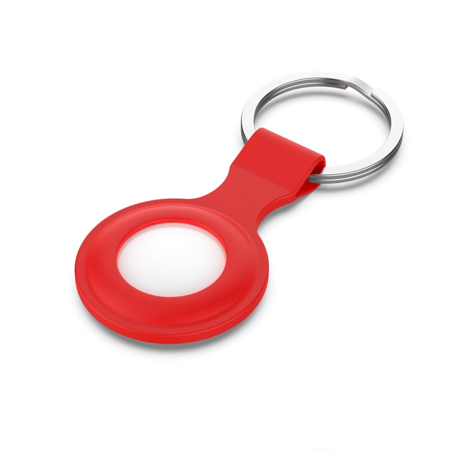 For Apple Airtag Silicone Loop Holder Keyring Carry Case Keychain Pet Luggage UK