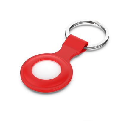 For Apple Airtag Silicone Loop Holder Keyring Carry Case Keychain Pet Luggage UK