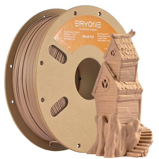 Wood PLA Filament 1KG Diameter 1.75Mm +-0.03Mm for FDM 3D Printer/Pen No Bubble High Quality 3D Printing Materials