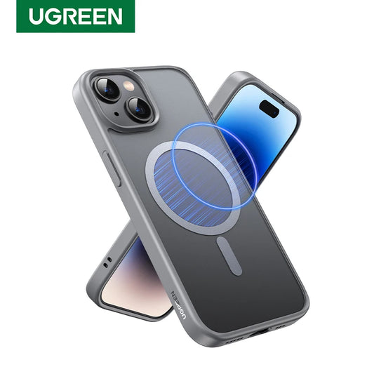 Matte Magnetic Case for Iphone 15 Pro Max Cases Shockproof Cover for Iphone 16 Pro plus 15Pro for Magsafe Macsafe Case
