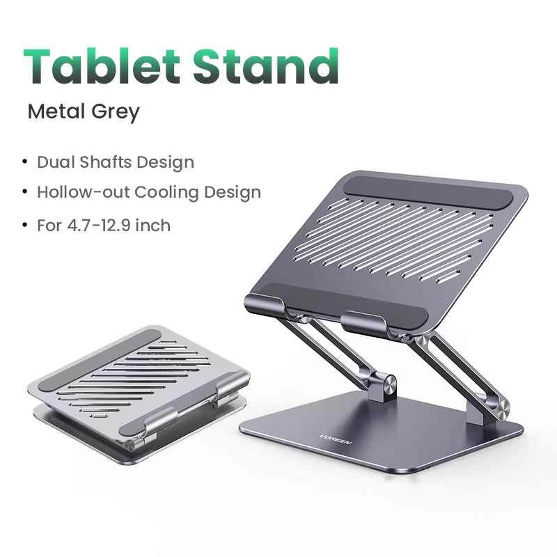 UGREEN Phone Holder Stand Aluminum Cell Phone Stand Tablet Stand Support Mobile Phone for Iphone 16 15 14 Pro Max Xiaomi Samsung