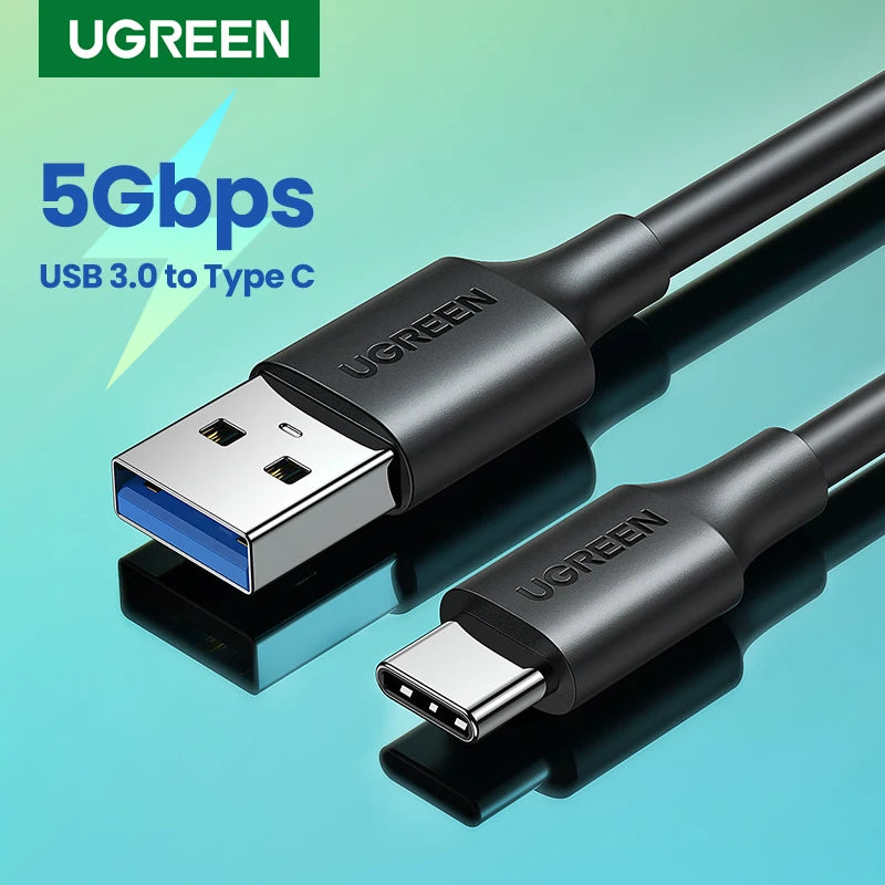 USB C Cable 5Gbps USB3.0 a to USB C for Ipad Pro Samsung Galaxy S24 for Switch M2 SSD NVME USB3.0 Super Speed Data Cable