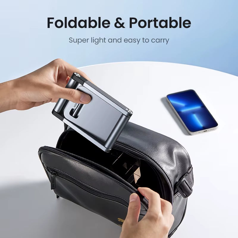 UGREEN Phone Holder Stand Aluminum Cell Phone Stand Tablet Stand Support Mobile Phone for Iphone 16 15 14 Pro Max Xiaomi Samsung
