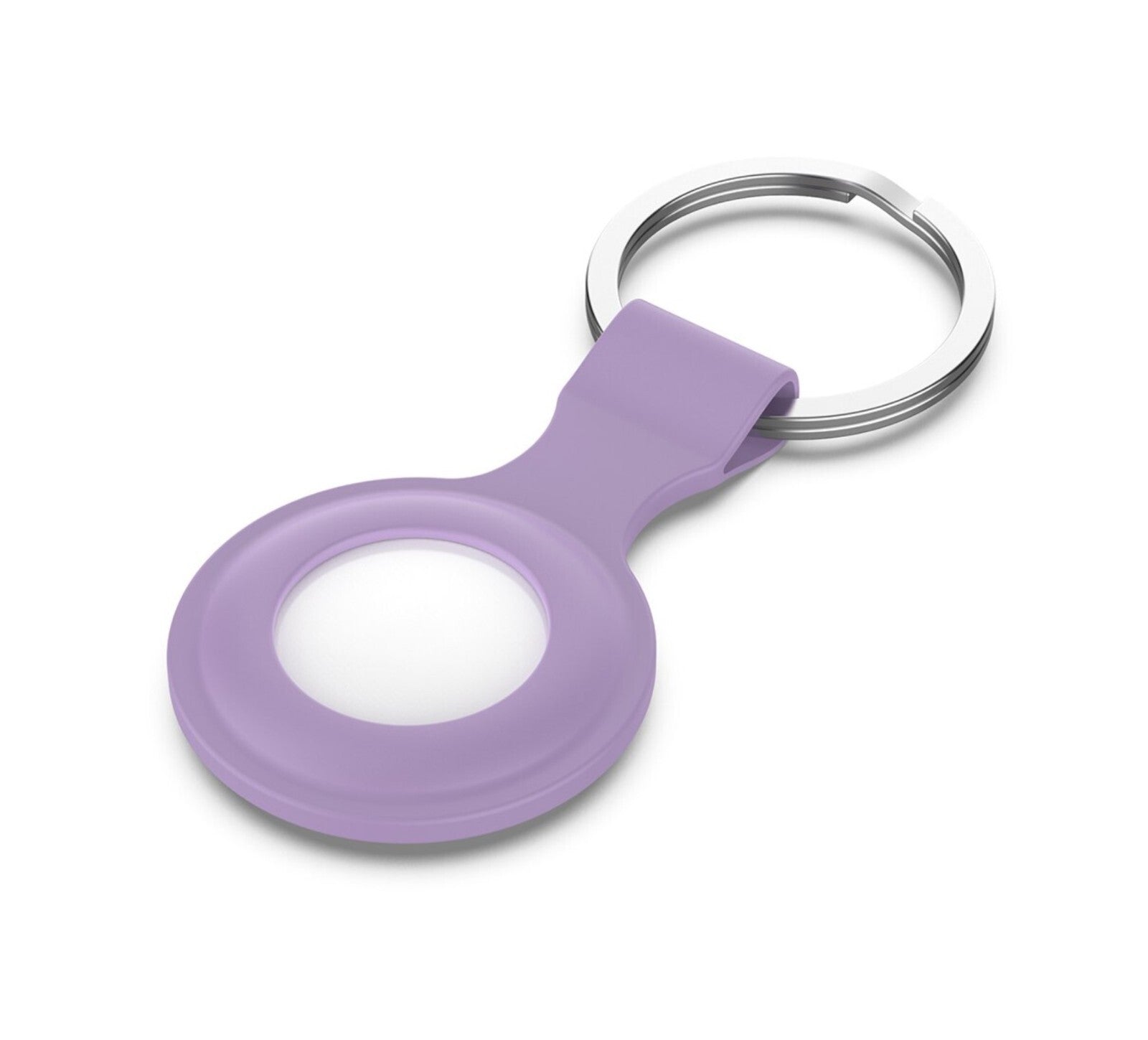 For Apple Airtag Silicone Loop Holder Keyring Carry Case Keychain Pet Luggage UK
