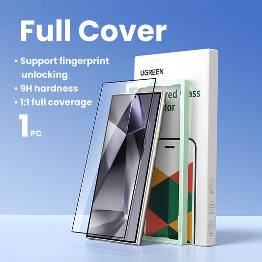 Screen Protector for Samsung Galaxy S24 Ultra Glass Film for Samsung S24 S25 Ultra S24Ultra Protective Films HD 1/2PCS