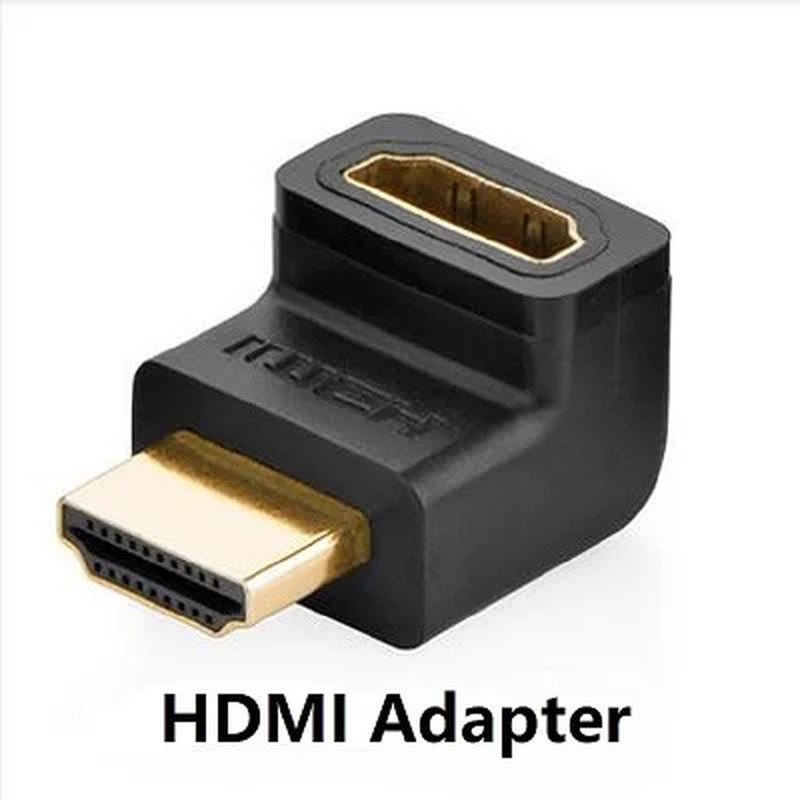 hd Adapter Right Angle 90 1.4 Hdmi-Compatible Interface Turning Head