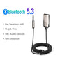 Bluetooth 5.3 Aux Wireless Car Bluetooth USB to 3.5Mm Jack Audio Mic Handsfree Adapter for Car Speaker
