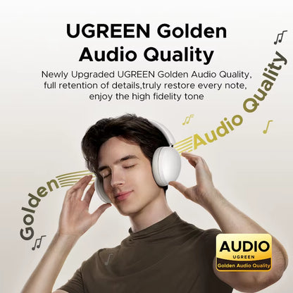 Studio Max2 Wireless Bluetooth Headphones, 80H Playtime, Hifi Stereo over Ear Headphones with Microphone, Bluetooth 5.4