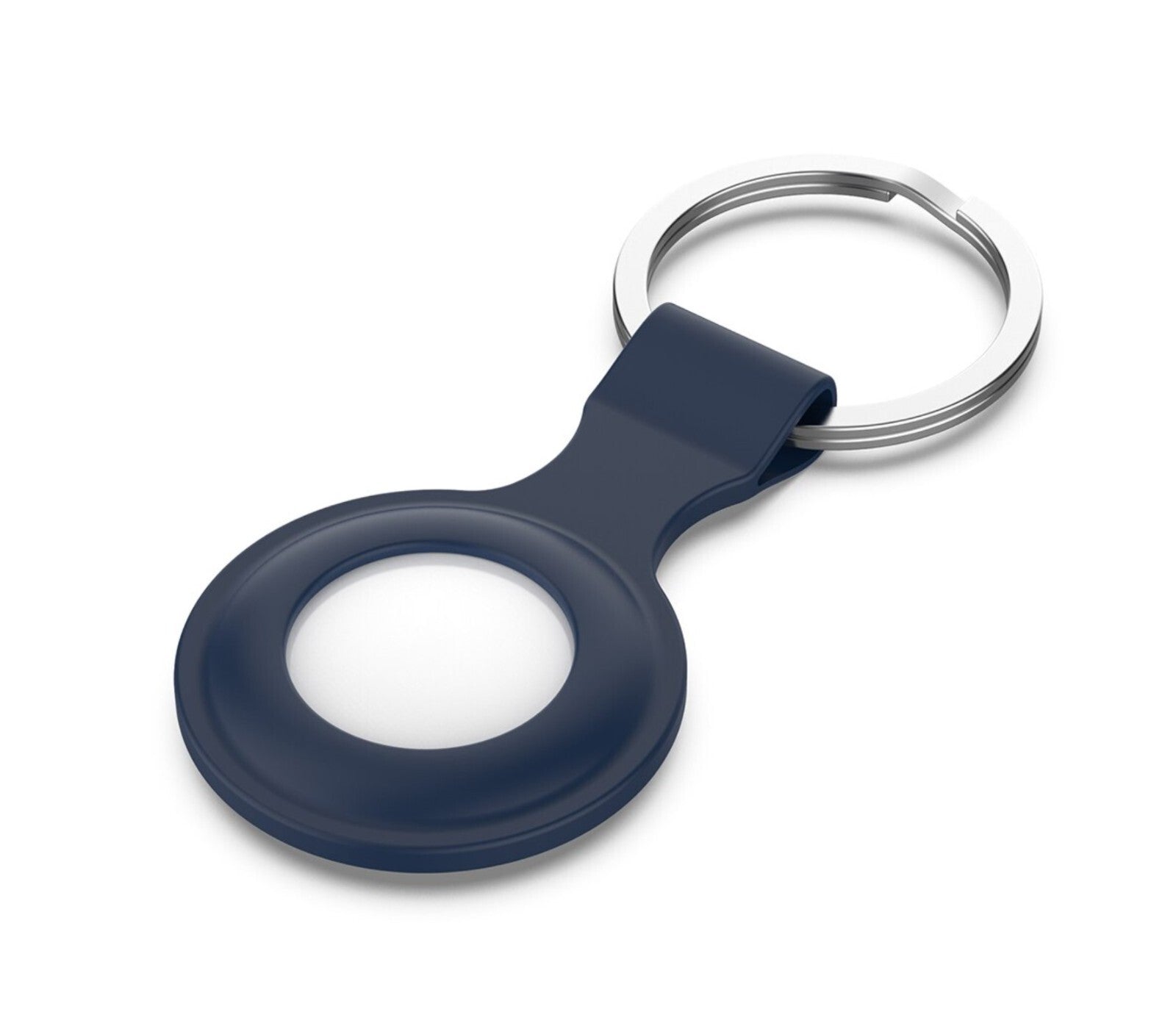 For Apple Airtag Silicone Loop Holder Keyring Carry Case Keychain Pet Luggage UK