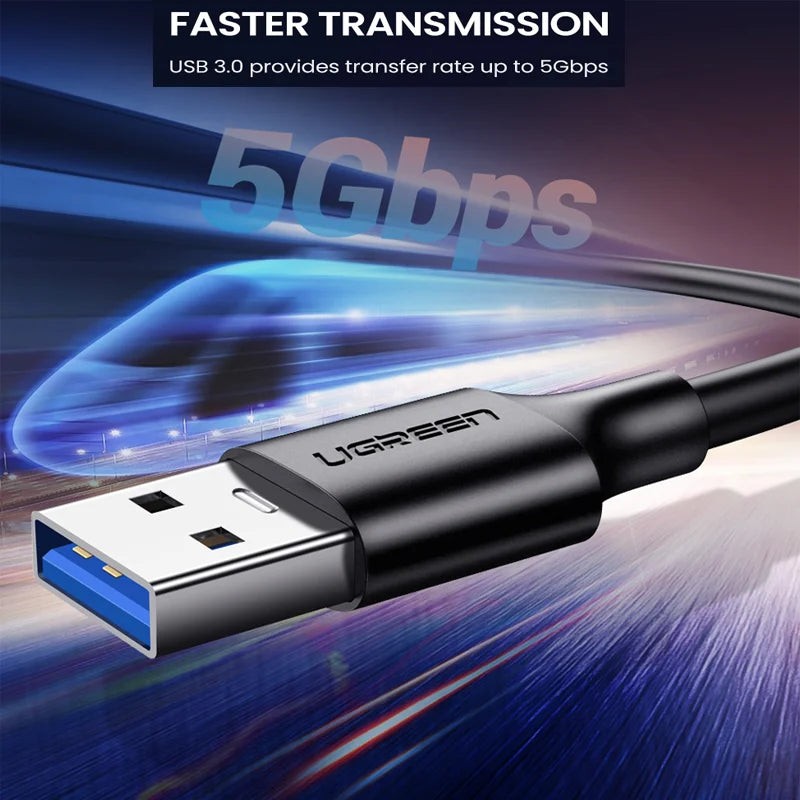 USB C Cable 5Gbps USB3.0 a to USB C for Ipad Pro Samsung Galaxy S24 for Switch M2 SSD NVME USB3.0 Super Speed Data Cable
