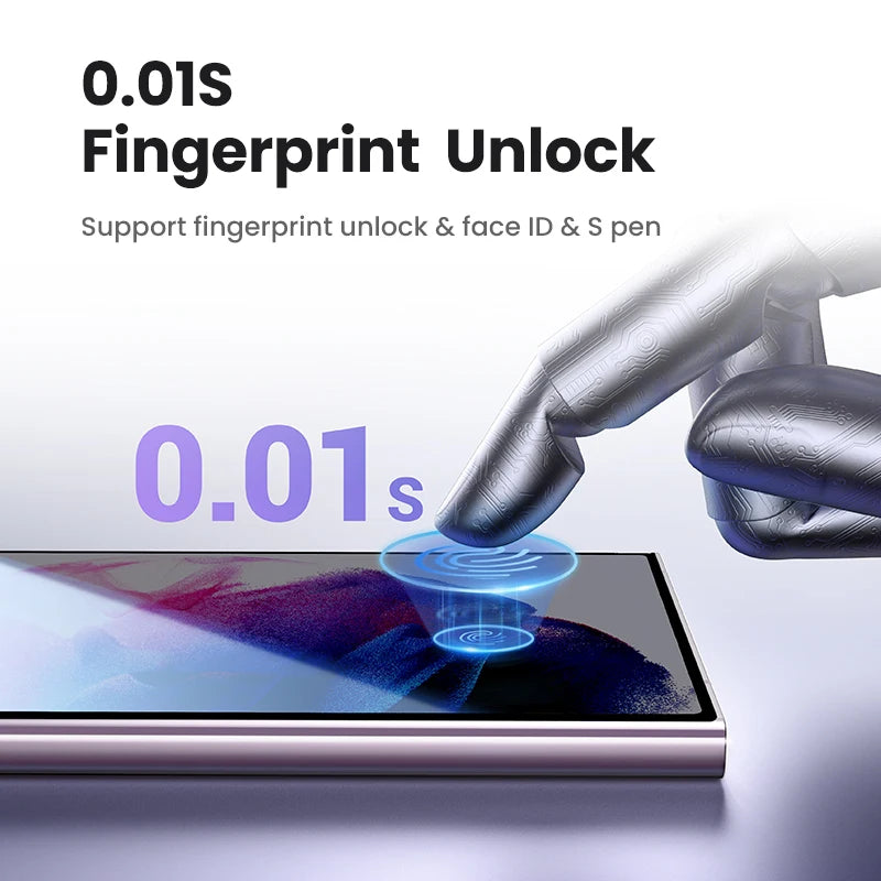 Screen Protector for Samsung Galaxy S24 Ultra Glass Film for Samsung S24 S25 Ultra S24Ultra Protective Films HD 1/2PCS