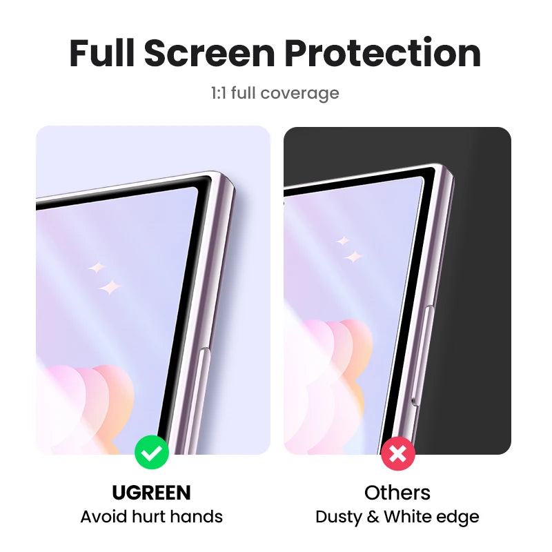 Screen Protector for Samsung Galaxy S24 Ultra Glass Film for Samsung S24 S25 Ultra S24Ultra Protective Films HD 1/2PCS