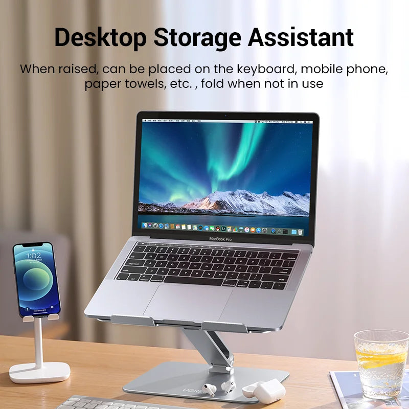 Laptop Stand Holder for PC Macbook Air Pro Foldable Vertical Notebook Stand Laptop Support Macbook Pro Tablet Stand