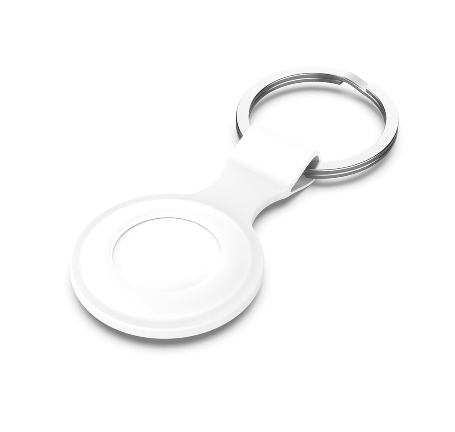 For Apple Airtag Silicone Loop Holder Keyring Carry Case Keychain Pet Luggage UK