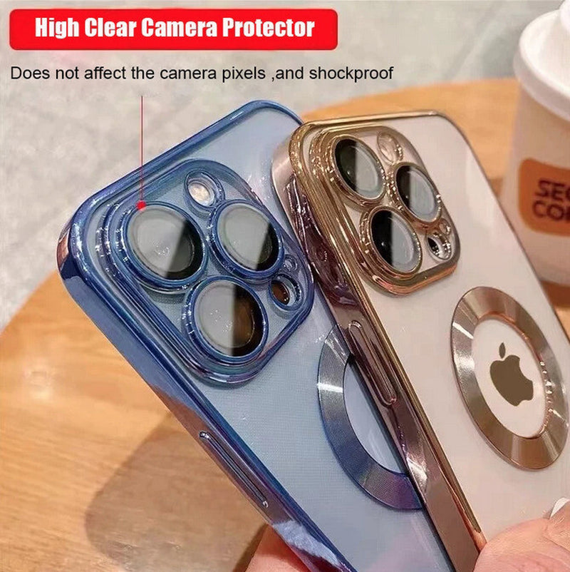Logo Hole Shockproof Phone Case for Iphone 11 12 13 14 Pro Max Lens Protection