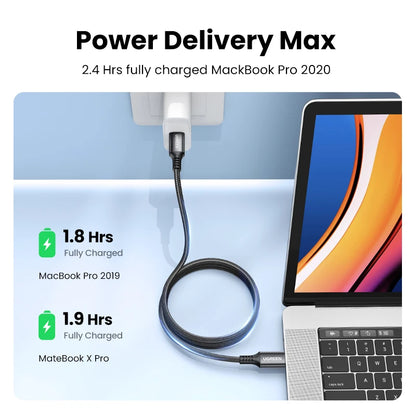 USB Type C to Type C PD100W Fast Charging Cable QC 4.0 for Macbook Samsung Huawei USB C to USB C 100W USB Type C Cable