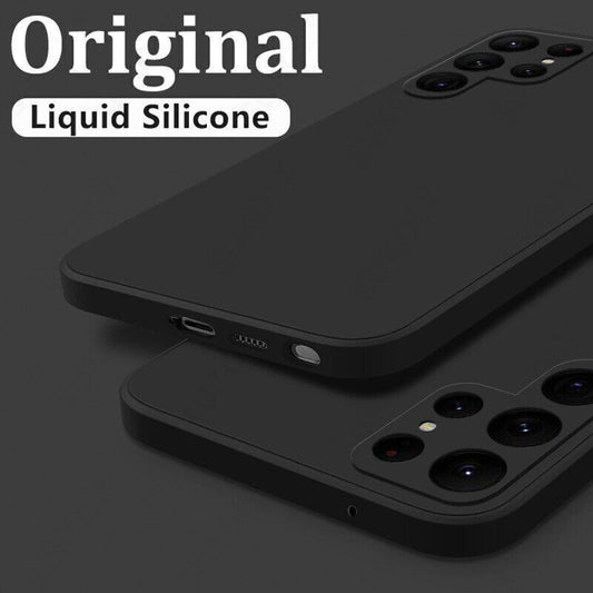 Case for Samsung Galaxy S24, S24 Plus, S24 Ultra Shockproof Silicone Phone Cover