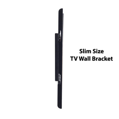 TV WALL BRACKET MOUNT SLIM for 26 30 32 40 42 50 63 INCH FLAT 3D LCD LED PLASMA
