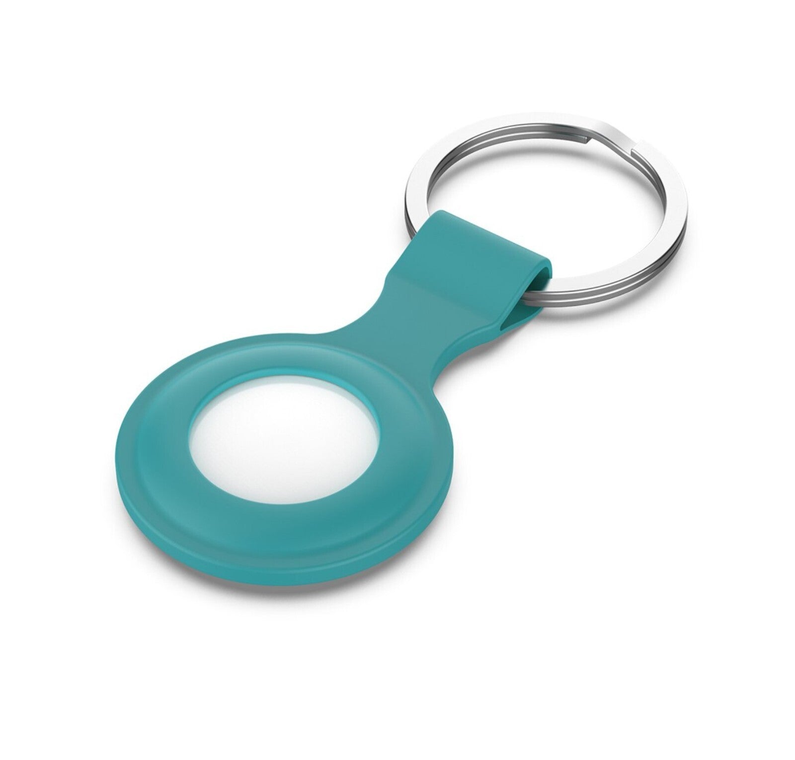 For Apple Airtag Silicone Loop Holder Keyring Carry Case Keychain Pet Luggage UK