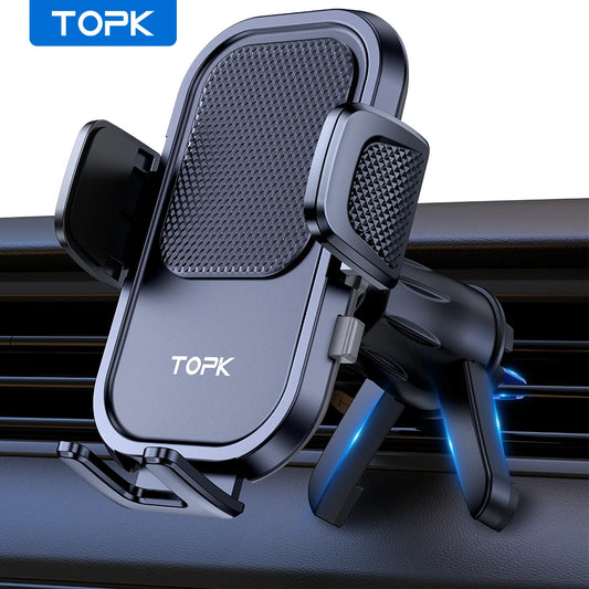 Car Phone Holder Air Vent Mount Cell Phone Holder Car Mount Compatible with Iphone 15 14 13 Pro Max plus All Phones