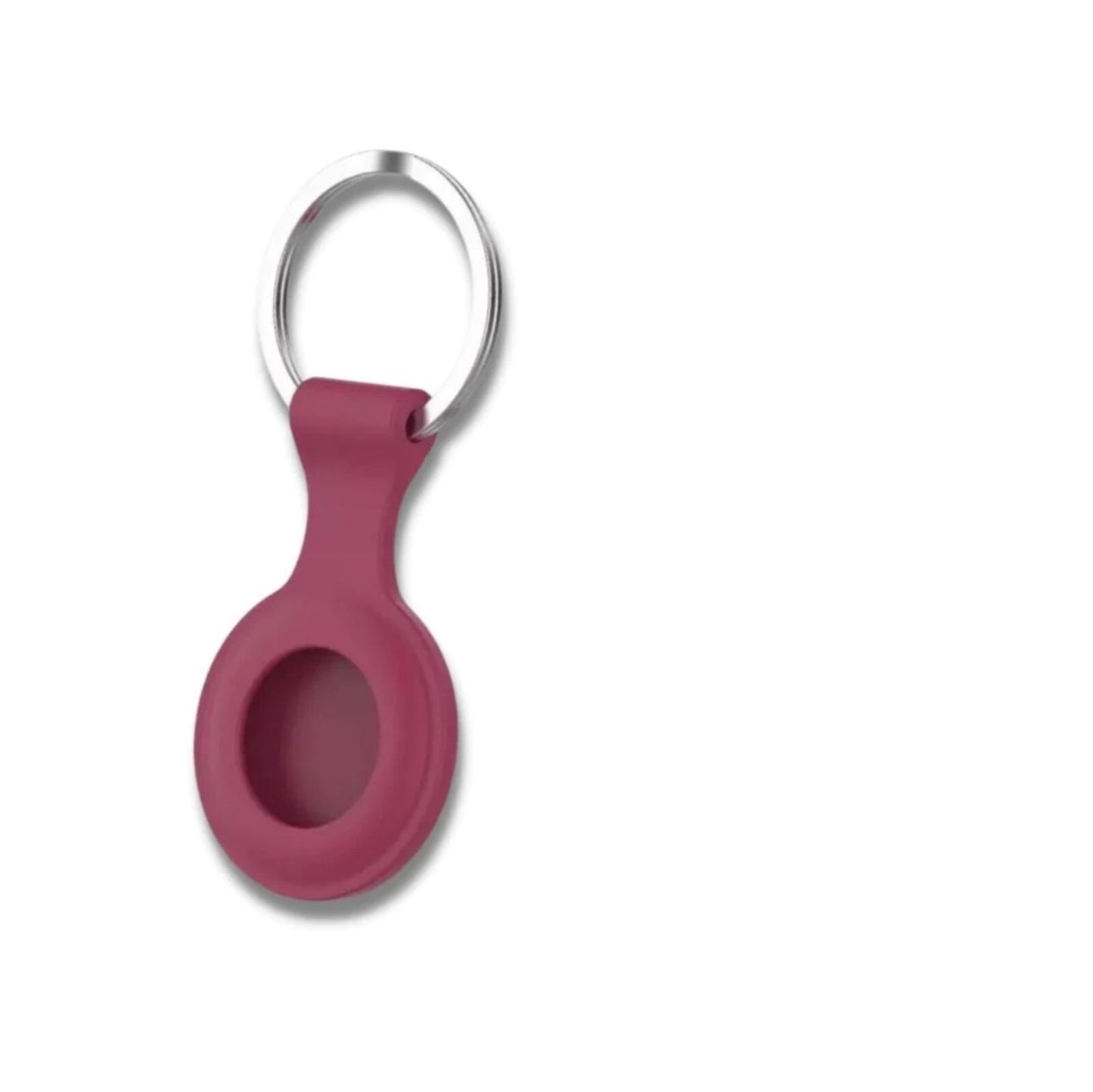 For Apple Airtag Silicone Loop Holder Keyring Carry Case Keychain Pet Luggage UK