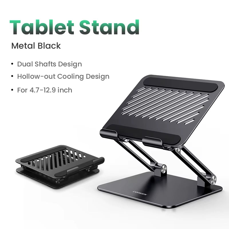UGREEN Phone Holder Stand Aluminum Cell Phone Stand Tablet Stand Support Mobile Phone for Iphone 16 15 14 Pro Max Xiaomi Samsung