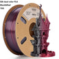 Dual Color Series Silk PLA and Matte PLA 1KG 1.75Mm Diameter High Quality Filament for FDM 3D Printing New Arrival