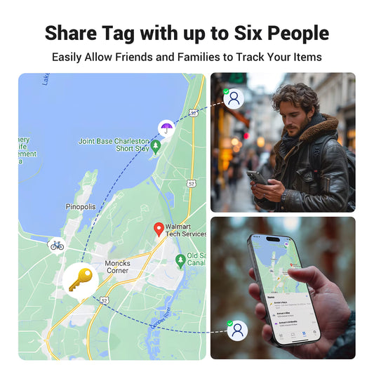 Finder Security Smarttrack Link Smart Tag with Apple Find My Key Bluetooth GPS Tracker for Earbud Luggage Mfi Finder IOS