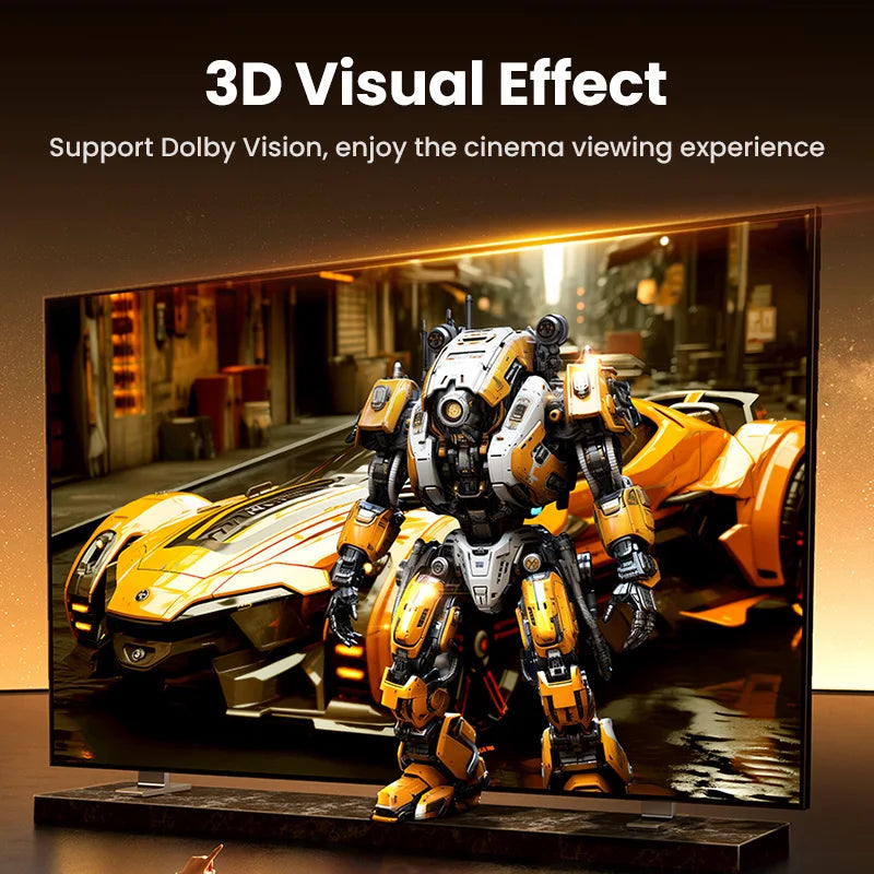 HDMI Cable 8K/60Hz for PS5 Xiaomi TV Box Ultra High Speed Certified 8K@60Hz Cable 48Gbps Dolby Vision HDCP2.3