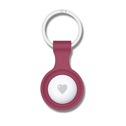 For Apple Airtag Silicone Loop Holder Keyring Carry Case Keychain Pet Luggage UK