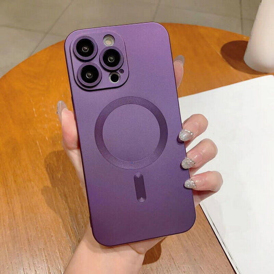 Case for Iphone 16 Pro Max 14 13 12 Pro Max 11 SE 7 8 15 Shockproof Magsafe Case