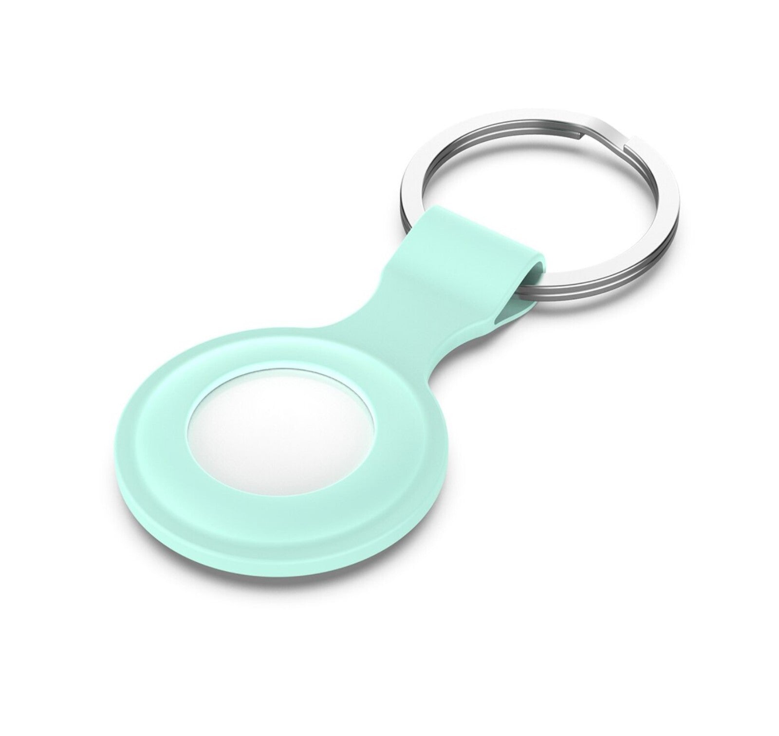 For Apple Airtag Silicone Loop Holder Keyring Carry Case Keychain Pet Luggage UK