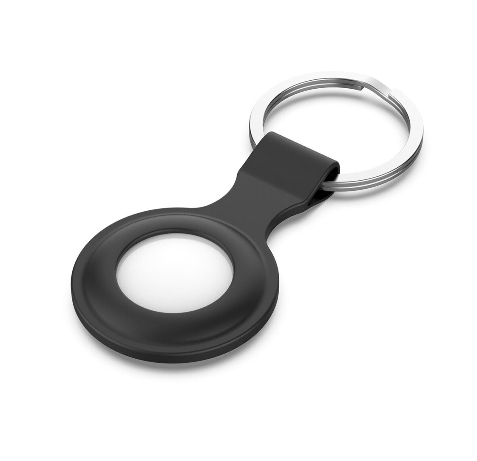 For Apple Airtag Silicone Loop Holder Keyring Carry Case Keychain Pet Luggage UK