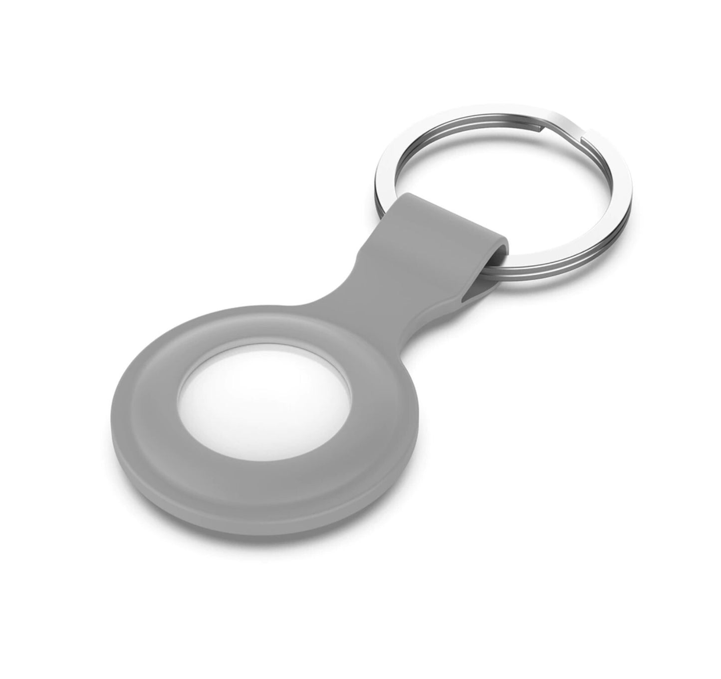 For Apple Airtag Silicone Loop Holder Keyring Carry Case Keychain Pet Luggage UK