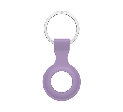 For Apple Airtag Silicone Loop Holder Keyring Carry Case Keychain Pet Luggage UK