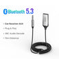 Bluetooth Receiver 5.3 Adapter Hands-Free Car Kits AUX Audio 3.5Mm Jack Music Wireless Receiver for Car BT Transmitter