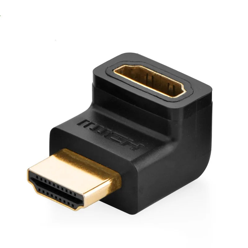 hd Adapter Right Angle 90 1.4 Hdmi-Compatible Interface Turning Head