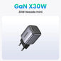 UGREEN Nexode Gan 30W Fast Charger for Iphone 14 13 USB C Charger for Ipad Pro，For Samsung，For Xiaomi PD Charger