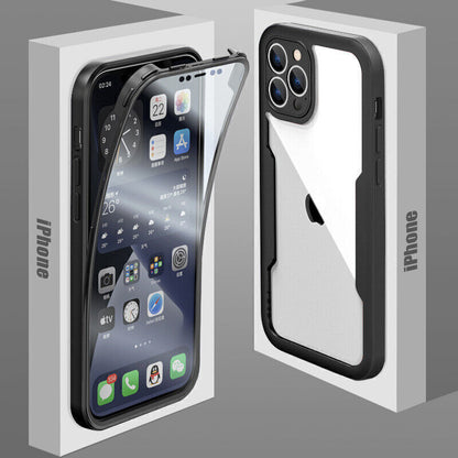 Black Shockproof Iphone Case and Screen Protector for Apple Iphone 13 Pro Max