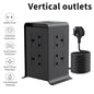 Tower Extension Lead 8 Socket +4 USB with Indicator & Surge Protection 5Mt Wire