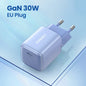 Gan 30W Fast Charger for Iphone 16 15 14 Pro PD3.0 Charger for Ipad Pro Tablet Samsung Xiaomi Type C Phone USB Charger