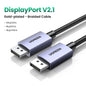 8K Displayport 1.4 Cable for TV 4K 144/165Hz 32.4Gbps Displayport to DP for PC Computer Gaming Monitor Projector DP Cable