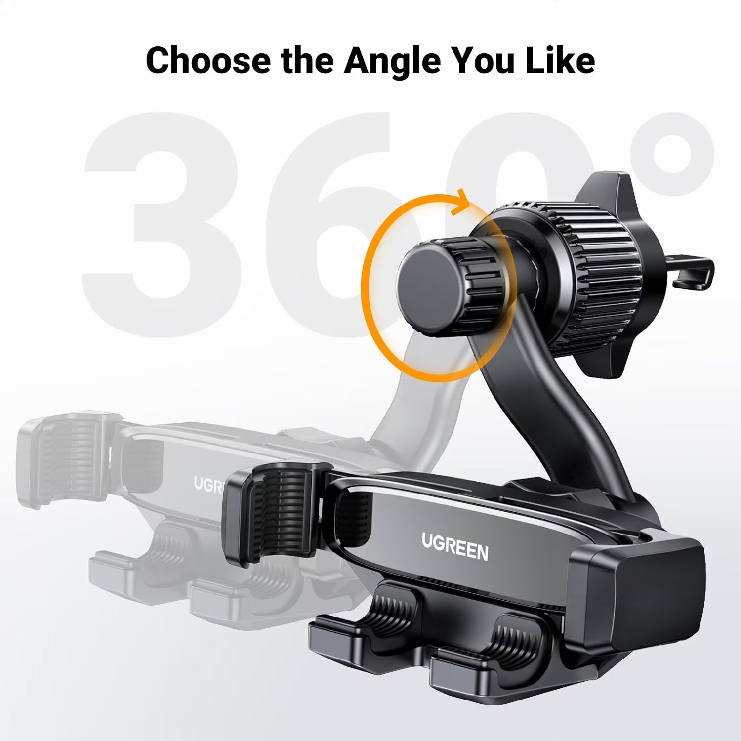 UGREEN Car Phone Mount Air Vent, [360° Swing Arm] 2023 Gravity Phone...