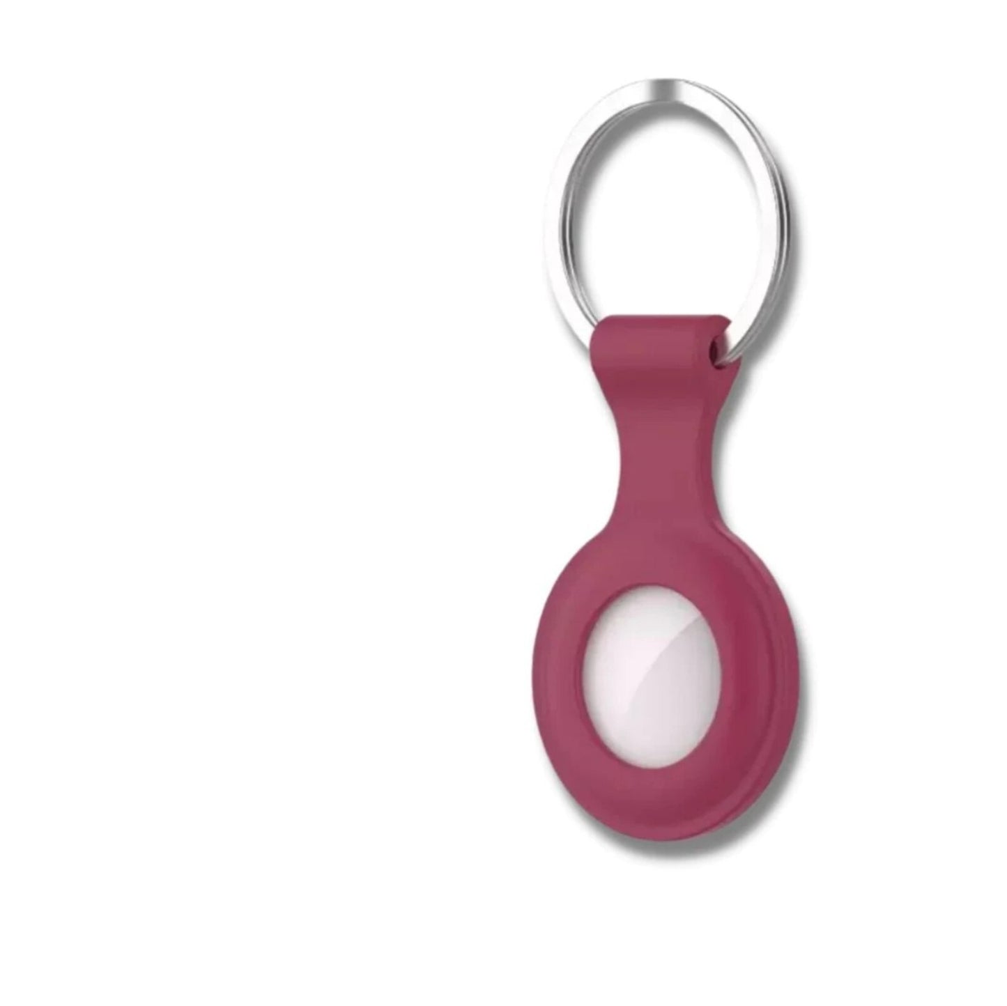 For Apple Airtag Silicone Loop Holder Keyring Carry Case Keychain Pet Luggage UK